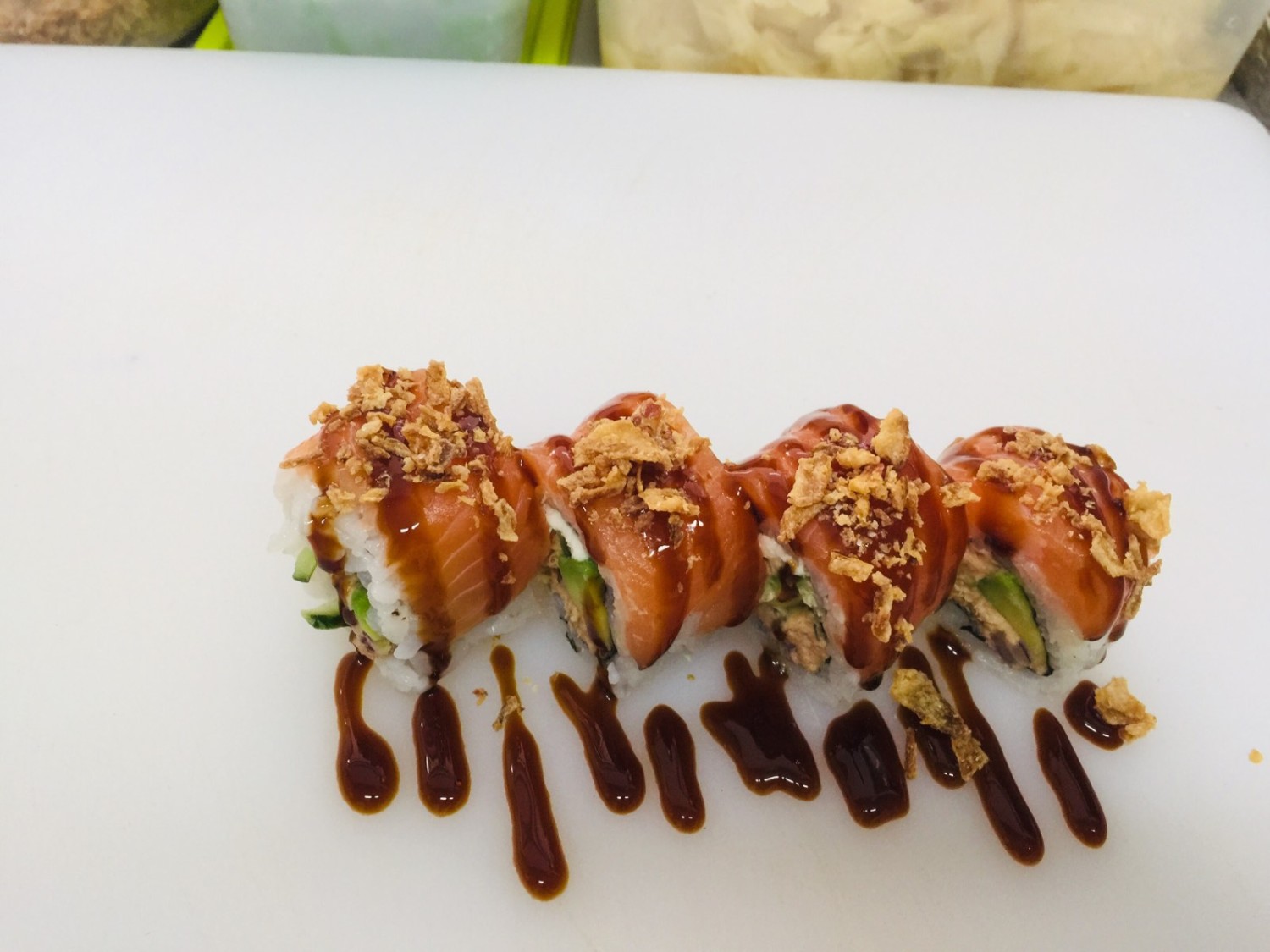 52. OK Salmon Special Roll